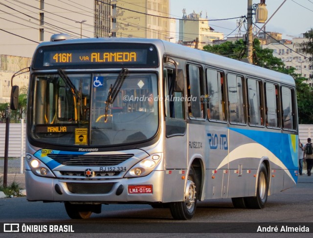 Rio Ita RJ 152.334 na cidade de Niterói, Rio de Janeiro, Brasil, por André Almeida. ID da foto: 12085166.