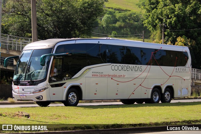Companhia Coordenadas de Transportes 50700 na cidade de Juiz de Fora, Minas Gerais, Brasil, por Lucas Oliveira. ID da foto: 12086899.