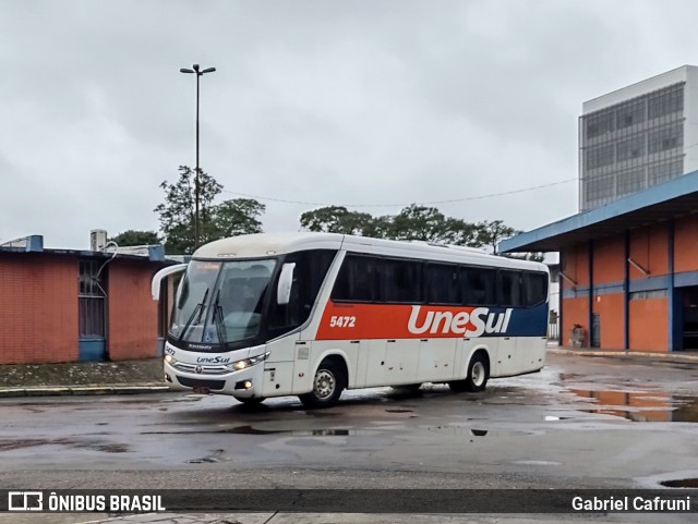 Unesul de Transportes 5472 na cidade de Porto Alegre, Rio Grande do Sul, Brasil, por Gabriel Cafruni. ID da foto: 12085172.