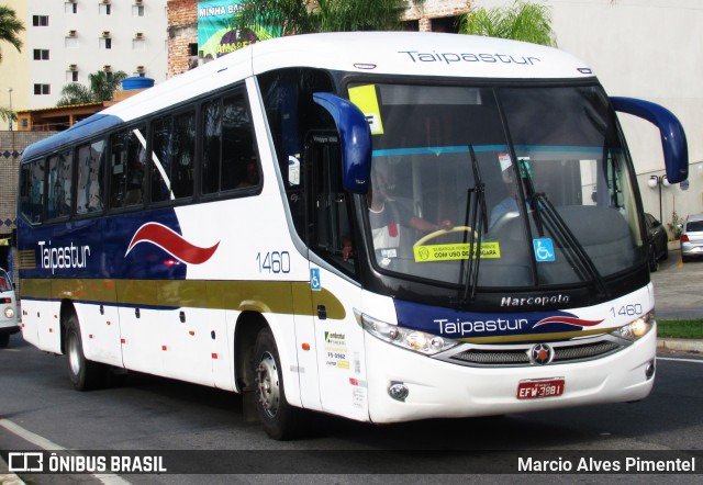 Taipastur Transportes Turísticos 1460 na cidade de Aparecida, São Paulo, Brasil, por Marcio Alves Pimentel. ID da foto: 12085335.