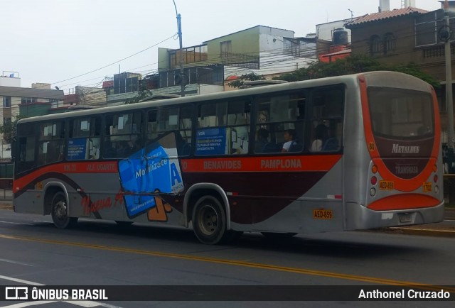 TRANSNASA - Transporte Nueva America 80 na cidade de Pueblo Libre, Lima, Lima Metropolitana, Peru, por Anthonel Cruzado. ID da foto: 12087019.