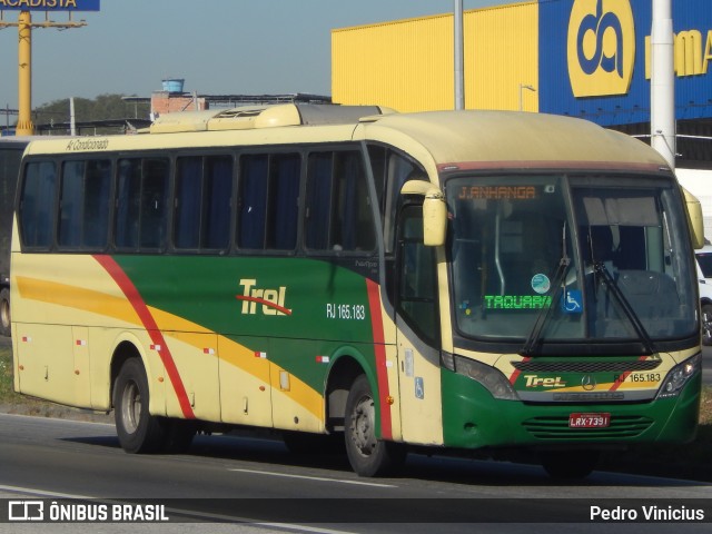 TREL - Transturismo Rei RJ 165.183 na cidade de Duque de Caxias, Rio de Janeiro, Brasil, por Pedro Vinicius. ID da foto: 12085814.