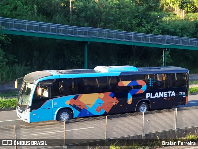 Planeta Transportes Rodoviários 2237 na cidade de Viana, Espírito Santo, Brasil, por Braian Ferreira. ID da foto: 12086633.