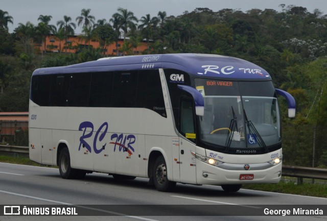 RC Tur Transportes e Turismo 0310 na cidade de Santa Isabel, São Paulo, Brasil, por George Miranda. ID da foto: 12086566.