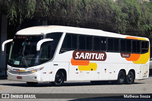 Saritur - Santa Rita Transporte Urbano e Rodoviário 24440 na cidade de Babaçulândia, Tocantins, Brasil, por Matheus Souza. ID da foto: 12086858.