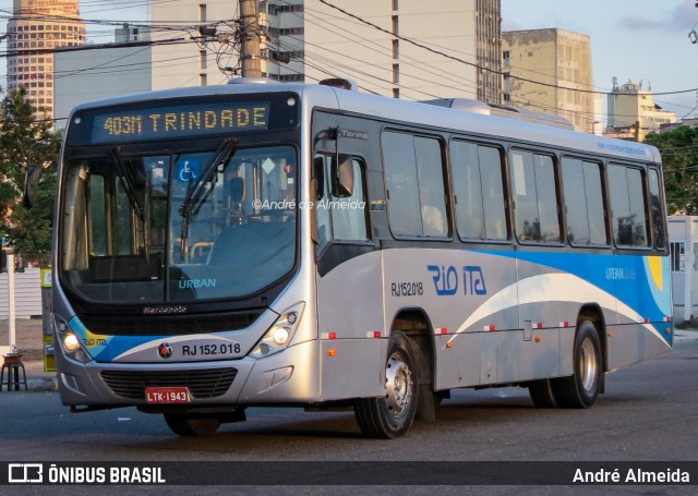Rio Ita RJ 152.018 na cidade de Niterói, Rio de Janeiro, Brasil, por André Almeida. ID da foto: 12086027.