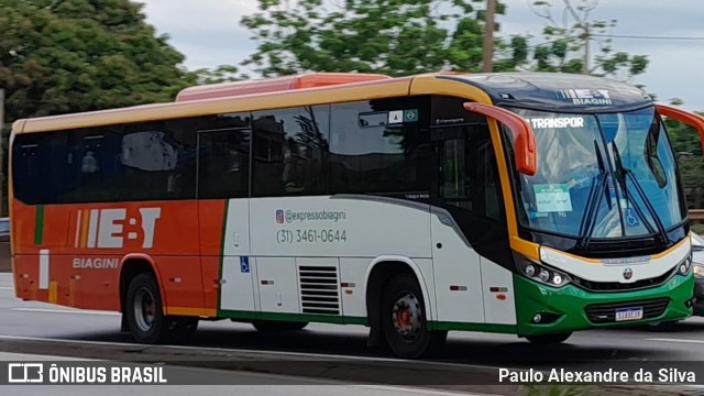 EBT - Expresso Biagini Transportes 8E39 na cidade de Betim, Minas Gerais, Brasil, por Paulo Alexandre da Silva. ID da foto: 12086128.