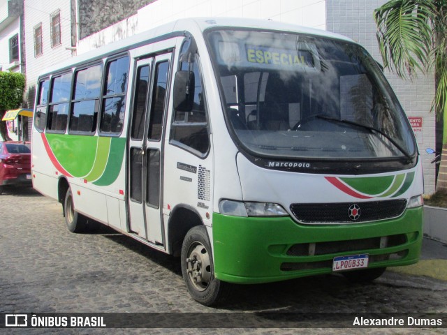 Ônibus Particulares OB33 na cidade de Santa Rita, Paraíba, Brasil, por Alexandre Dumas. ID da foto: 12085605.