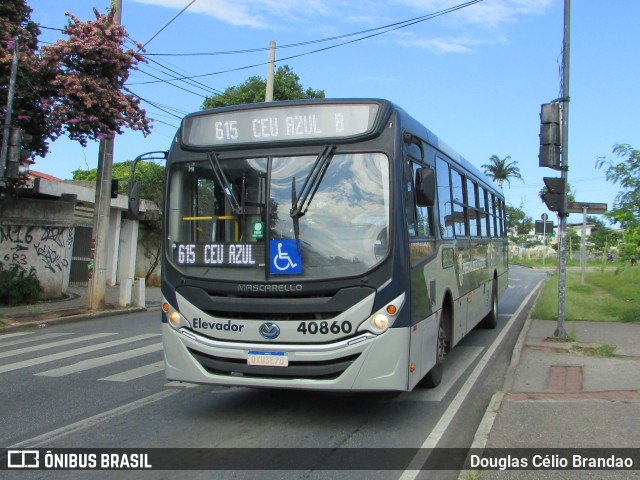 Viação Anchieta 40860 na cidade de Belo Horizonte, Minas Gerais, Brasil, por Douglas Célio Brandao. ID da foto: 12086767.