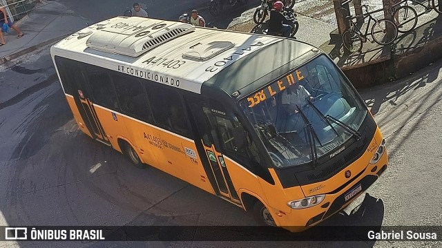 Real Auto Ônibus A41403 na cidade de Rio de Janeiro, Rio de Janeiro, Brasil, por Gabriel Sousa. ID da foto: 12086367.