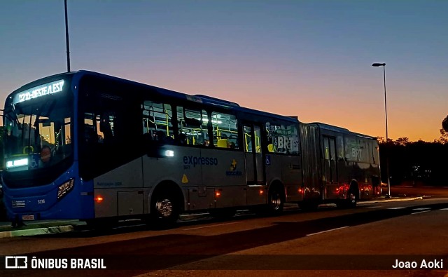 BRT Sorocaba Concessionária de Serviços Públicos SPE S/A 3236 na cidade de Sorocaba, São Paulo, Brasil, por Joao Aoki. ID da foto: 12085247.