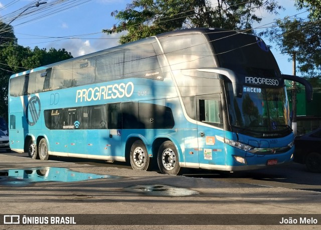 Auto Viação Progresso 6087 na cidade de Maceió, Alagoas, Brasil, por João Melo. ID da foto: 12085704.