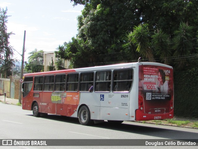 Transbus Transportes > Gávea Transportes 29211 na cidade de Belo Horizonte, Minas Gerais, Brasil, por Douglas Célio Brandao. ID da foto: 12086493.