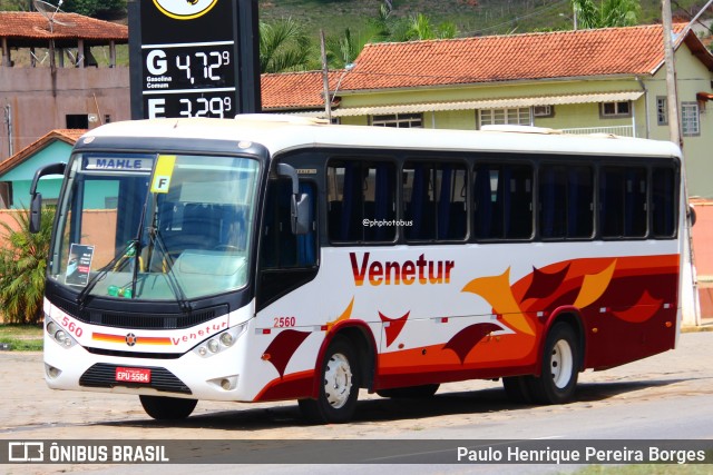 Venetur Turismo 2560 na cidade de Itajubá, Minas Gerais, Brasil, por Paulo Henrique Pereira Borges. ID da foto: 12086577.