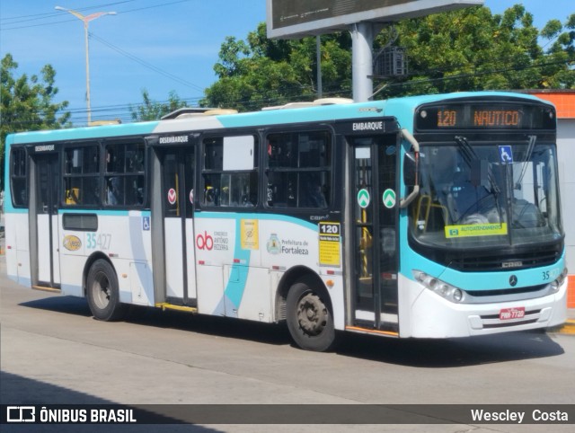 Rota Sol > Vega Transporte Urbano 35427 na cidade de Fortaleza, Ceará, Brasil, por Wescley  Costa. ID da foto: 12087895.