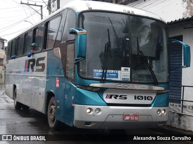 RS Transportes 1010 na cidade de Salvador, Bahia, Brasil, por Alexandre Souza Carvalho. ID da foto: 12087833.