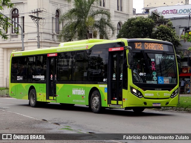 Viação Pendotiba 2.1.144 na cidade de Niterói, Rio de Janeiro, Brasil, por Fabricio do Nascimento Zulato. ID da foto: 12087686.