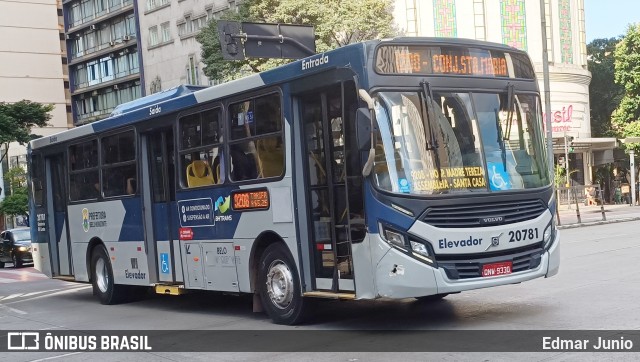 BH Leste Transportes > Nova Vista Transportes > TopBus Transportes 20781 na cidade de Belo Horizonte, Minas Gerais, Brasil, por Edmar Junio. ID da foto: 12089015.