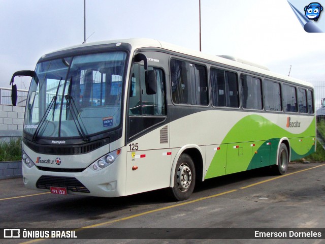 Socaltur - Sociedade de Ônibus Capivarense Ltda. 125 na cidade de Porto Alegre, Rio Grande do Sul, Brasil, por Emerson Dorneles. ID da foto: 12087487.