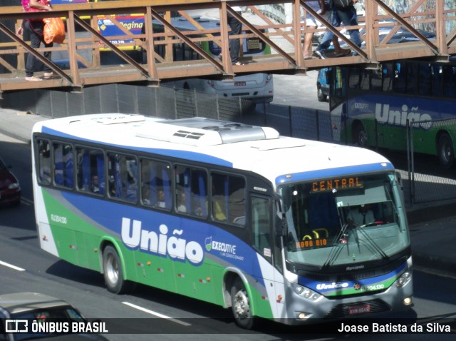 Viação União RJ 204.097 na cidade de Rio de Janeiro, Rio de Janeiro, Brasil, por Joase Batista da Silva. ID da foto: 12088456.