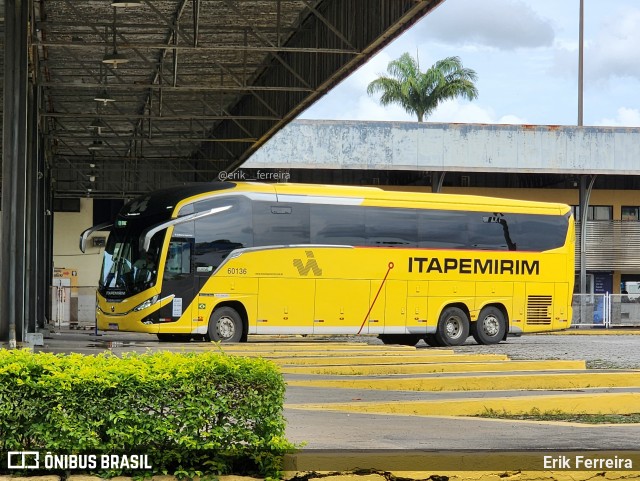 Viação Nova Itapemirim 60136 na cidade de Campos dos Goytacazes, Rio de Janeiro, Brasil, por Erik Ferreira. ID da foto: 12087279.