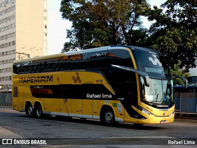 Viação Nova Itapemirim 40156 na cidade de Niterói, Rio de Janeiro, Brasil, por Rafael Lima. ID da foto: 12087856.