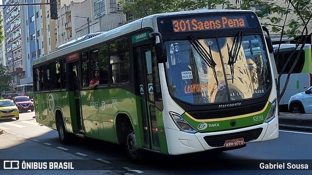 Tijuquinha - Auto Viação Tijuca C50163 na cidade de Rio de Janeiro, Rio de Janeiro, Brasil, por Gabriel Sousa. ID da foto: 12088572.
