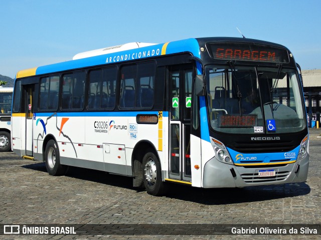 Transportes Futuro C30206 na cidade de Rio de Janeiro, Rio de Janeiro, Brasil, por Gabriel Oliveira da Silva. ID da foto: 12087864.