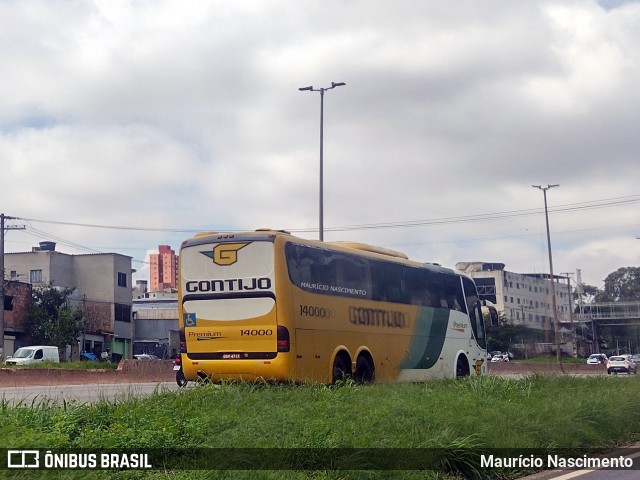 Empresa Gontijo de Transportes 14000 na cidade de Belo Horizonte, Minas Gerais, Brasil, por Maurício Nascimento. ID da foto: 12089023.