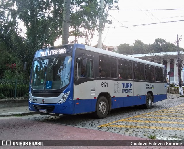Turb Petrópolis > Turp -Transporte Urbano de Petrópolis 6121 na cidade de Petrópolis, Rio de Janeiro, Brasil, por Gustavo Esteves Saurine. ID da foto: 12088975.