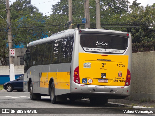 Upbus Qualidade em Transportes 3 5796 na cidade de São Paulo, São Paulo, Brasil, por Valnei Conceição. ID da foto: 12088170.