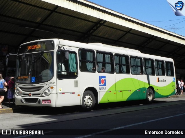 Socaltur - Sociedade de Ônibus Capivarense Ltda. 15013 na cidade de Novo Hamburgo, Rio Grande do Sul, Brasil, por Emerson Dorneles. ID da foto: 12087425.
