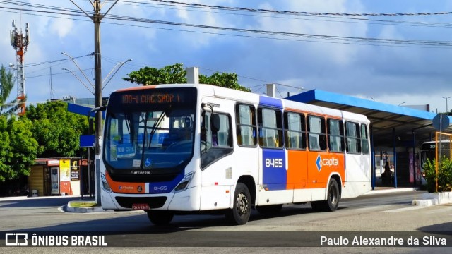 Capital Transportes 8465 na cidade de Aracaju, Sergipe, Brasil, por Paulo Alexandre da Silva. ID da foto: 12088490.