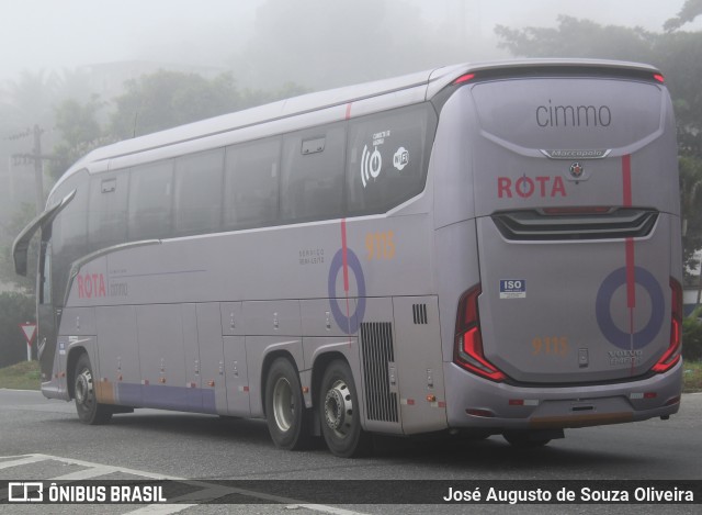 Rota Transportes Rodoviários 9115 na cidade de Barra do Piraí, Rio de Janeiro, Brasil, por José Augusto de Souza Oliveira. ID da foto: 12088430.