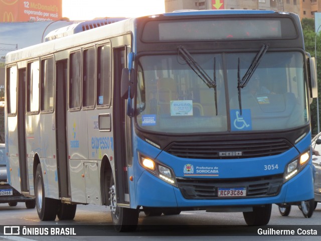 BRT Sorocaba Concessionária de Serviços Públicos SPE S/A 3054 na cidade de Sorocaba, São Paulo, Brasil, por Guilherme Costa. ID da foto: 12088824.