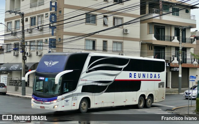 Reunidas Transportes Coletivos 38801 na cidade de Balneário Camboriú, Santa Catarina, Brasil, por Francisco Ivano. ID da foto: 12087404.