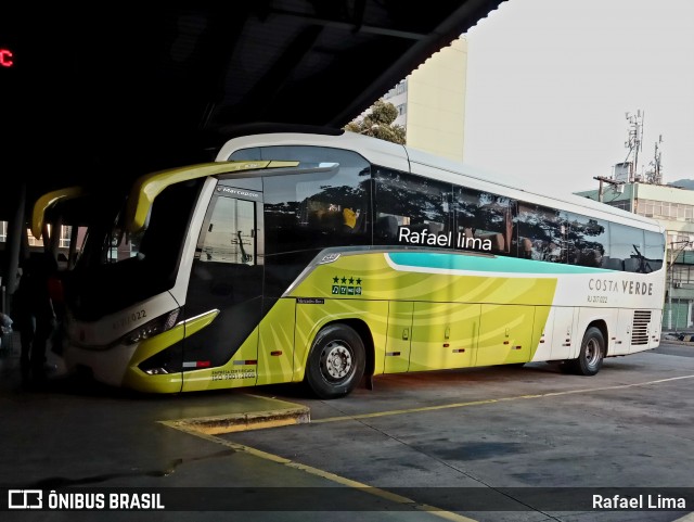 Costa Verde Transportes RJ 217.022 na cidade de Niterói, Rio de Janeiro, Brasil, por Rafael Lima. ID da foto: 12087842.