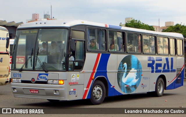 Real Transporte e Turismo 10778 na cidade de Passo Fundo, Rio Grande do Sul, Brasil, por Leandro Machado de Castro. ID da foto: 12088065.