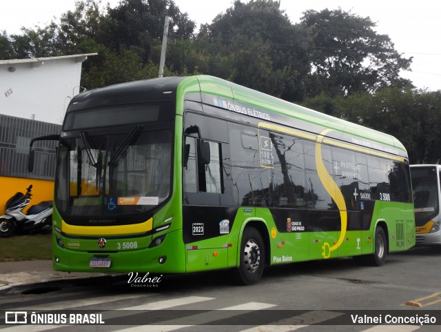 Upbus Qualidade em Transportes 3 5008 na cidade de São Paulo, São Paulo, Brasil, por Valnei Conceição. ID da foto: 12088204.