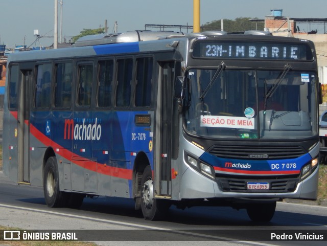 Transportes Machado DC 7.078 na cidade de Duque de Caxias, Rio de Janeiro, Brasil, por Pedro Vinicius. ID da foto: 12087432.