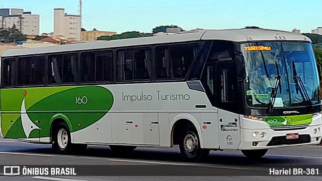 Impulso Turismo e Transportes 160 na cidade de Betim, Minas Gerais, Brasil, por Hariel BR-381. ID da foto: 12087854.