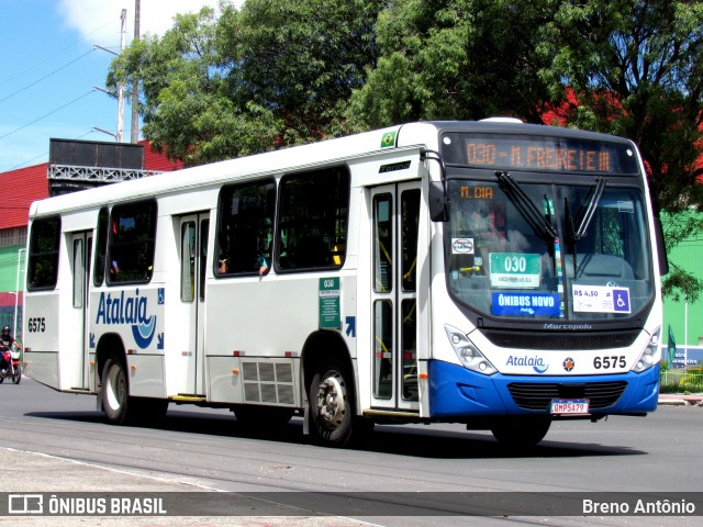 Viação Atalaia Transportes 6575 na cidade de Aracaju, Sergipe, Brasil, por Breno Antônio. ID da foto: 12088907.