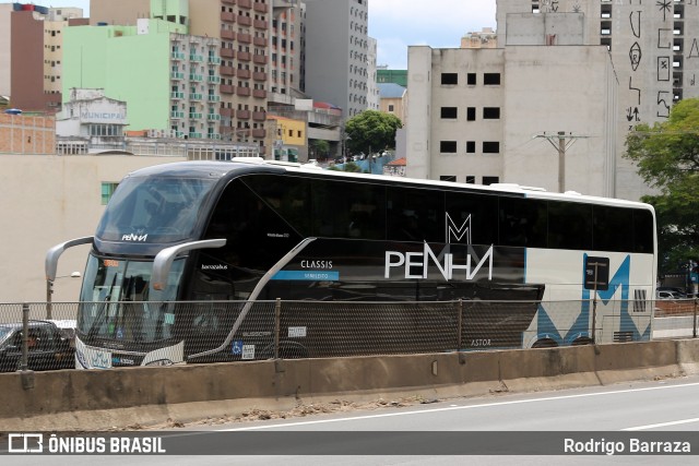 Empresa de Ônibus Nossa Senhora da Penha 63005 na cidade de Aparecida, São Paulo, Brasil, por Rodrigo Barraza. ID da foto: 12088539.