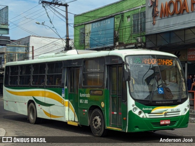Transporte e Turismo Iluminada MG 1.083 na cidade de Magé, Rio de Janeiro, Brasil, por Anderson José. ID da foto: 12087144.
