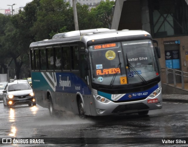 Auto Ônibus Fagundes RJ 101.427 na cidade de Rio de Janeiro, Rio de Janeiro, Brasil, por Valter Silva. ID da foto: 12088567.