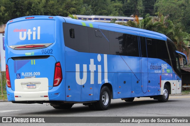UTIL - União Transporte Interestadual de Luxo 9602 na cidade de Barra do Piraí, Rio de Janeiro, Brasil, por José Augusto de Souza Oliveira. ID da foto: 12088463.