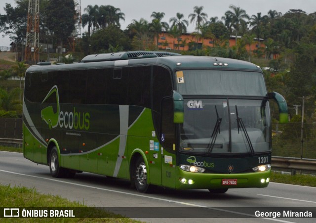 Ecobus Transportes e Turismo 1201 na cidade de Santa Isabel, São Paulo, Brasil, por George Miranda. ID da foto: 12088332.