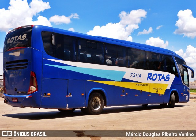 RodeRotas - Rotas de Viação do Triângulo 72114 na cidade de Goiânia, Goiás, Brasil, por Márcio Douglas Ribeiro Venino. ID da foto: 12088007.