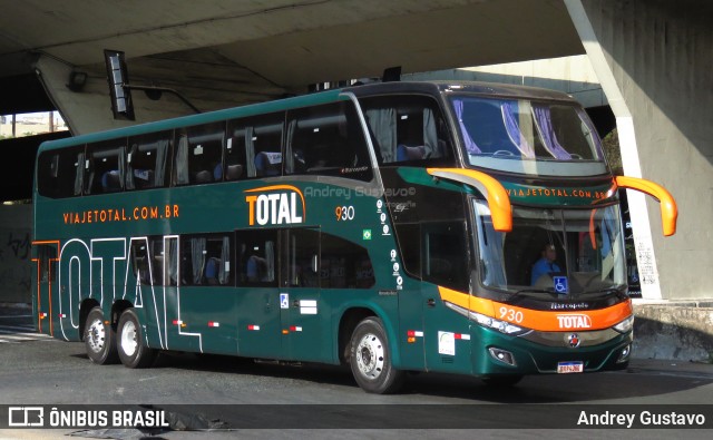 Viação Total 930 na cidade de Belo Horizonte, Minas Gerais, Brasil, por Andrey Gustavo. ID da foto: 12088771.