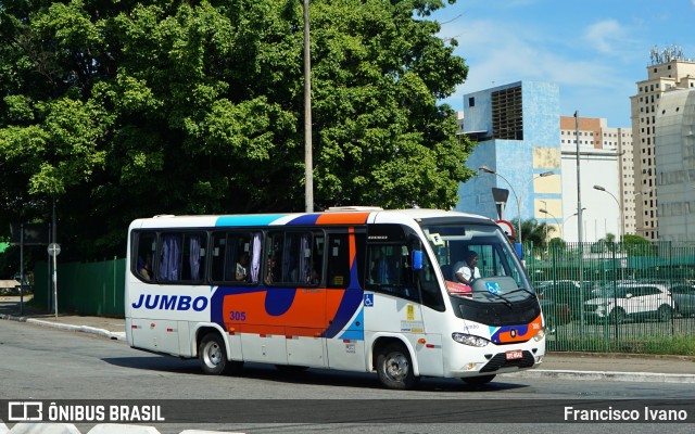 Jumbo Turismo 305 na cidade de São Paulo, São Paulo, Brasil, por Francisco Ivano. ID da foto: 12088733.
